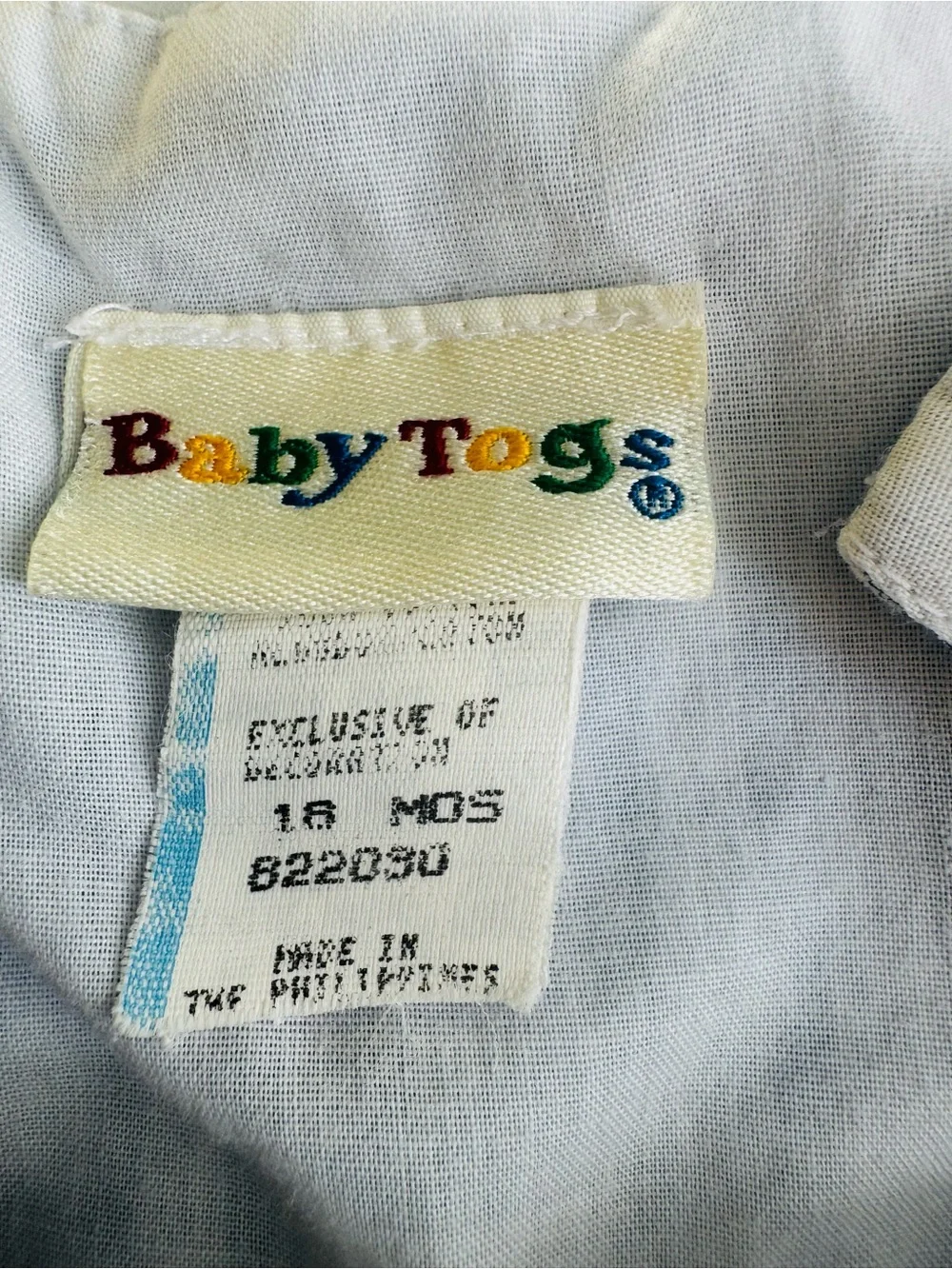 Baby Blue Seersucker Airplane Appliqué One-Piece